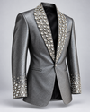 Don Morphy Silver Crystal Royale Tuxedo Jacket
