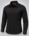 Don Morphy Signature Black Luxury Dress Shirt