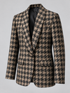 Don Morphy Black & Champagne Houndstooth Dinner Jacket