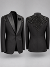 Don Morphy Black Onyx Embellished Dinner Jacket