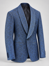 Don Morphy Blue Paisley Shawl Collar Dinner Jacket
