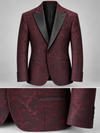 Don Morphy Burgundy Signature Dinner Jacket