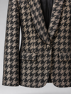 Don Morphy Black & Champagne Houndstooth Dinner Jacket