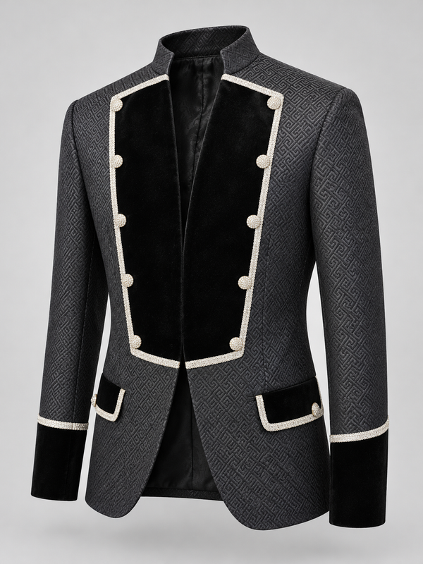 Don Morphy Black Imperial Crystal Jacket and Pants
