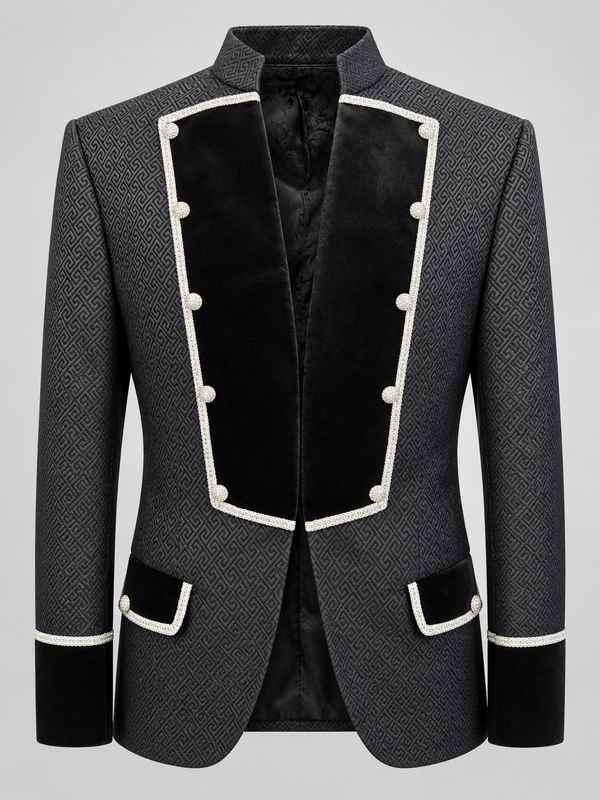 Don Morphy Black Imperial Crystal Jacket and Pants