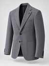 Don Morphy Charcoal Textured Blazer