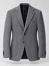 Don Morphy Charcoal Textured Blazer