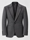 Don Morphy Charcoal Diamond Dinner Jacket