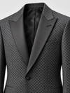 Don Morphy Charcoal Diamond Dinner Jacket