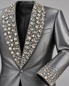 Don Morphy Silver Crystal Royale Tuxedo Jacket