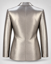 Don Morphy Silver Eclipse Crystal Tuxedo Jacket