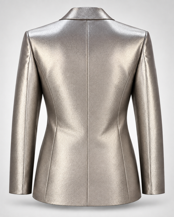 Don Morphy Silver Eclipse Crystal Tuxedo Jacket