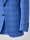 Don Morphy Blue Windowpane Blazer