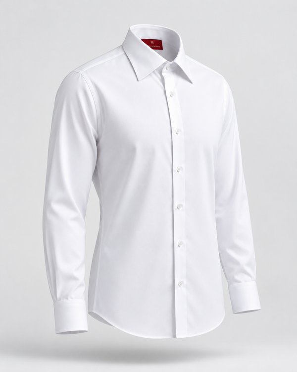 Don Morphy Signature Classic White Dress Shirt