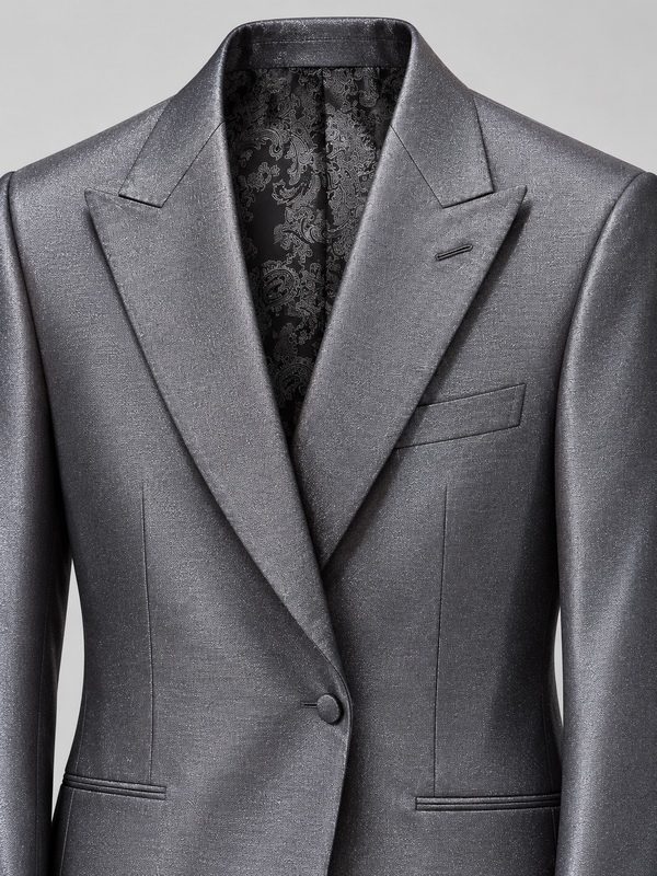 Don Morphy Gunmetal Dinner Jacket