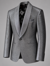 Don Morphy Gunmetal Silver Dinner Jacket