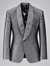 Don Morphy Gunmetal Silver Dinner Jacket