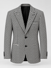 Don Morphy Black & White Polka Dot Blazer