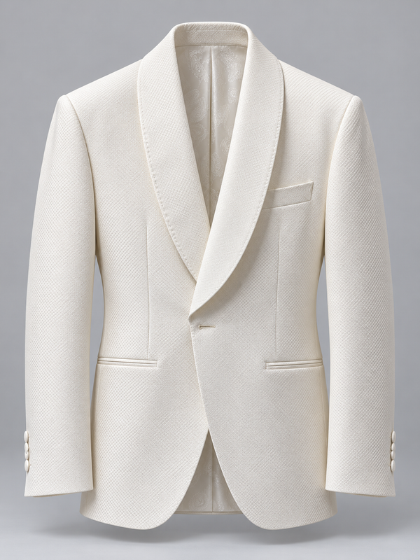 Don Morphy Ivory Shawl Dinner Jacket