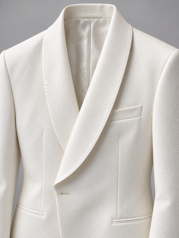 Don Morphy Ivory Shawl Dinner Jacket