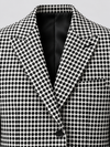 Don Morphy Black & White Polka Dot Blazer