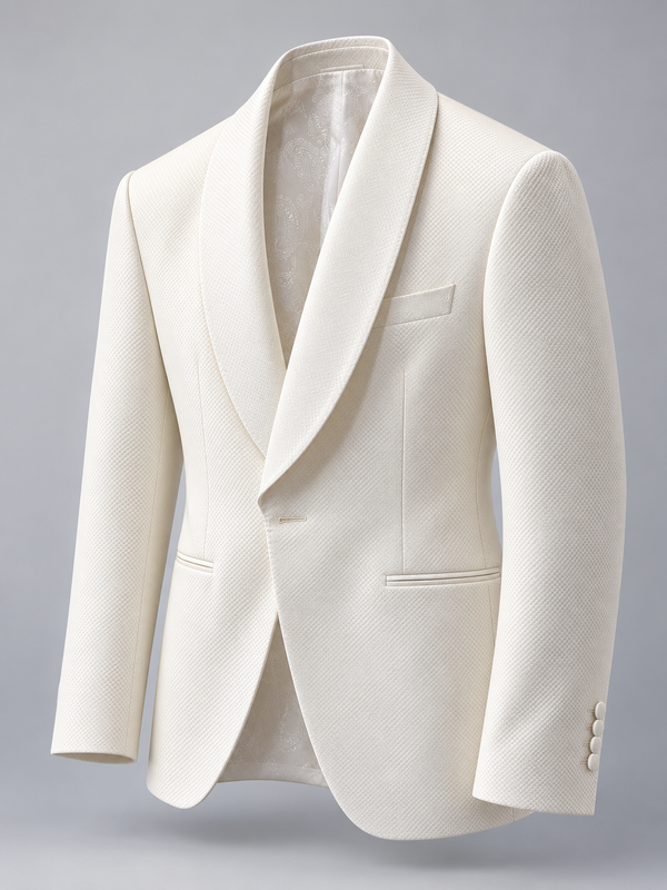 Don Morphy Ivory Shawl Dinner Jacket