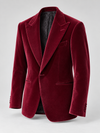 Don Morphy Burgundy Velvet Dinner Jacket
