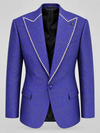 Don Morphy Royal Violet Crystal Dinner Jacket
