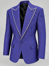 Don Morphy Royal Violet Crystal Dinner Jacket