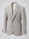 Don Morphy Stone Windowpane Blazer