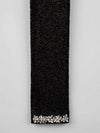 Onyx Silver Crystal-Trim Shawl-Collar Double-Breasted Tuxedo Jacket 10