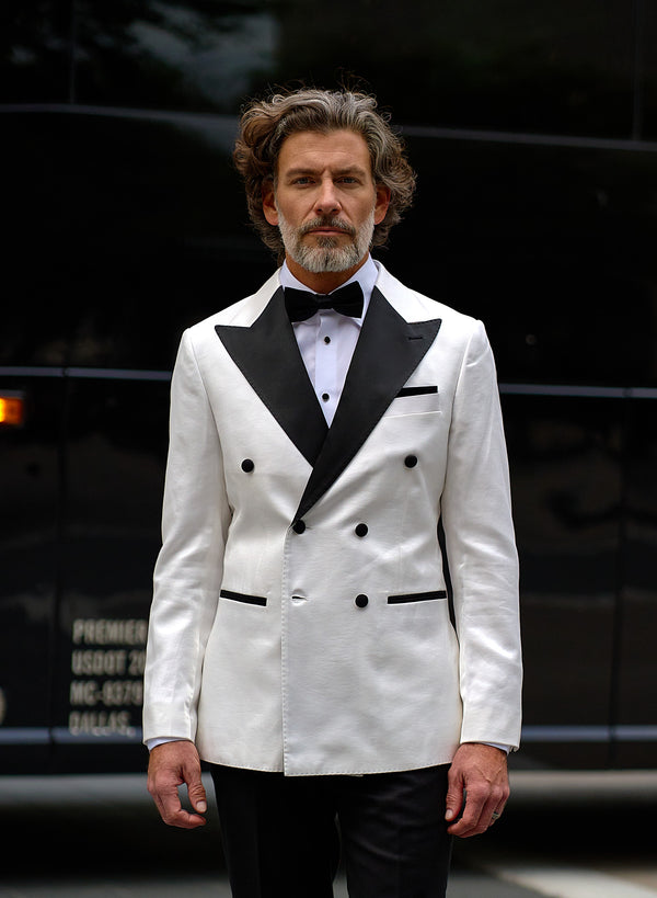 Classic White Tux Jacket